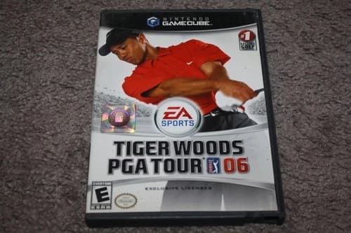 Tiger Woods PGA Tour 06 (GameCube, 2005) Black Label Complete CIB w/ Manual