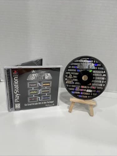 Williams Arcade's Greatest Hits Sony PlayStation 1 1996) PS1 Complete W/ Manual