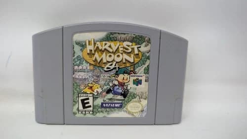 Harvest Moon 64 (Nintendo 64) Authentic TESTED Great Condition N64 Working
