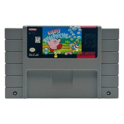 Kirby's Avalanche (Super Nintendo, 1995) Authentic Tested SNES Game Cartridge