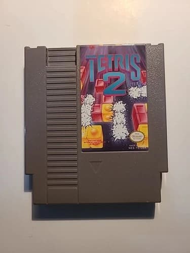 Tetris 2 (Nintendo Entertainment System, 1993) Authentic & Tested