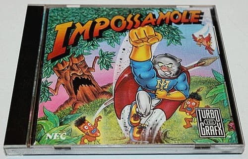 Impossamole TurboGrafx-16 (1991) Complete In Case With Manual Tested And Working