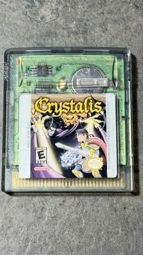 Crystalis (2000) Nintendo Gameboy Color (GBC) Cartridge Only Authentic Tested
