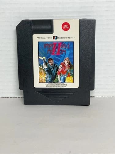 IMPOSSIBLE MISSION II Nintendo NES VIDEO GAME RARE! CART ONLY!