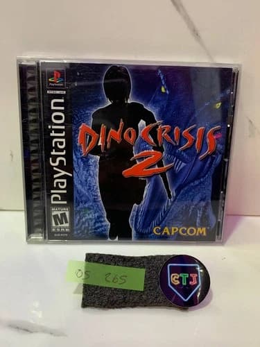 Dino Crisis 2 PlayStation 1 PS1 CiB Tested Working
