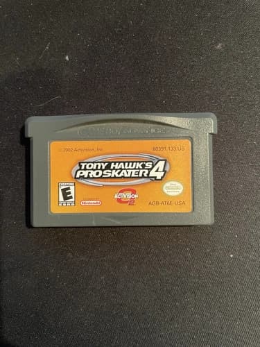 Tony Hawk's Pro Skater 4 (Nintendo Game Boy Advance, 2002)