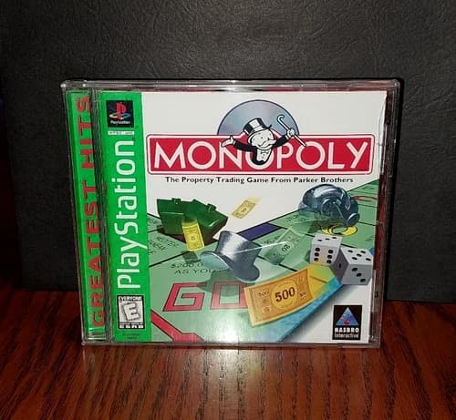 Monopoly Sony PlayStation 1, 1998 PS1 CIB Complete - FREE SHIPPING