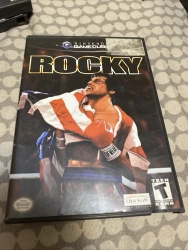 Rocky (Nintendo GameCube, 2002) Complete In Box CIB With Manual Tested