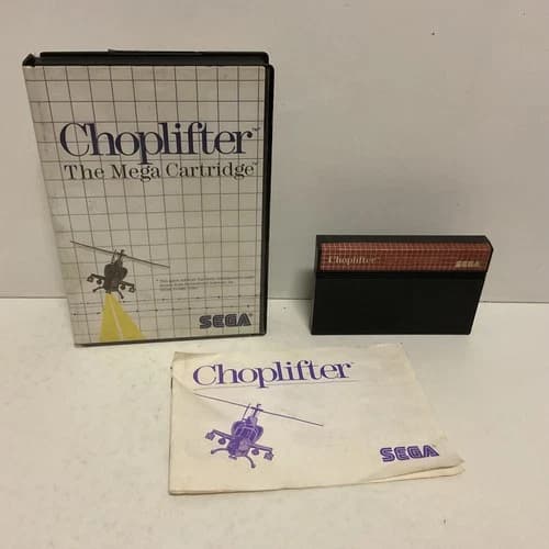 Choplifter Sega Master System - Free Post