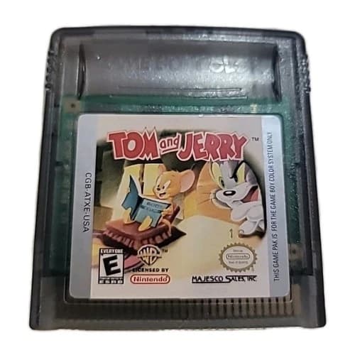 Tom and Jerry (Nintendo Game Boy Color GBC) Original Game Tested