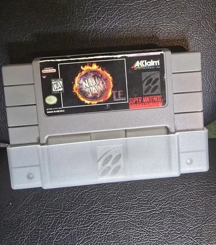 NBA Jam Tournament Edition SNES Super Nintendo Game
