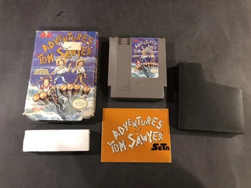adventures of tom sawyer nes CIB
