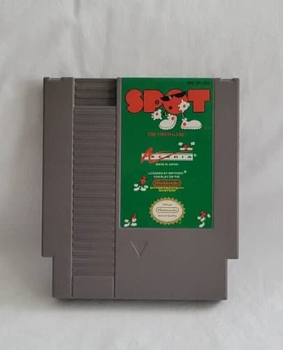 Spot: The Video Game Nintendo NES Authentic Tested And Working Cartridge Only