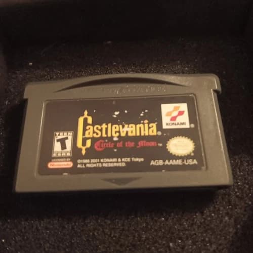 Castlevania: Circle of the Moon Nintendo Gameboy Advance GBA Cartridge