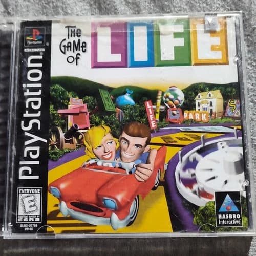 The Game of Life - Sony PlayStation 1, 1998, Hasbro Interactive, Board Game, Ma…