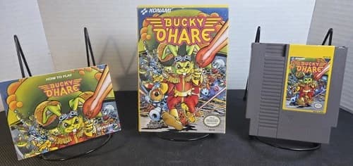 Bucky O'Hare (Nintendo NES, 1992) w/Manual, Box, Foam