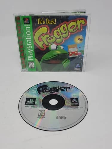 Frogger PlayStation 1 PS1 Greatest Hits Complete With Manual CIB