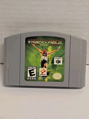 International Track and Field 2000 (N64) - Authentic Good Condition. Cart Only