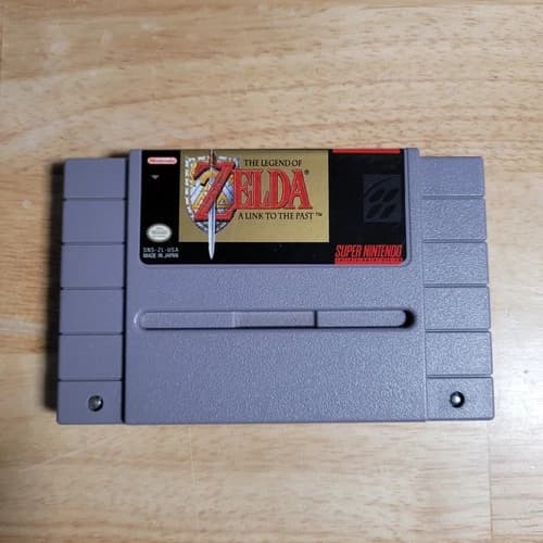 The Legend of Zelda: A Link to the Past SNES Super Nintendo Ent System - Tested