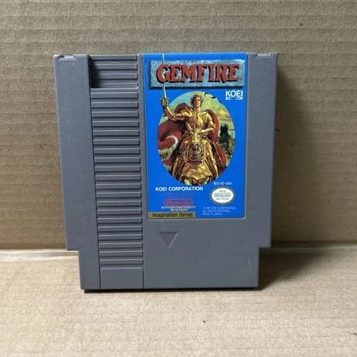 Gemfire Nintendo NES 1992 Video Game clean condition