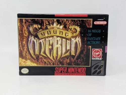 Young Merlin (Super Nintendo SNES, 1994) - CIB Complete