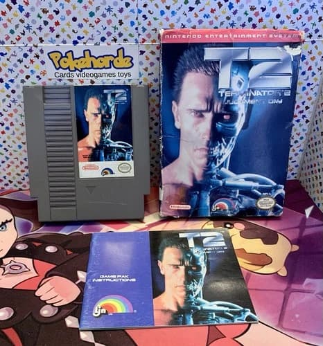 T2: Terminator 2 Judgment Day - Nintendo NES - Complete In Box CIB