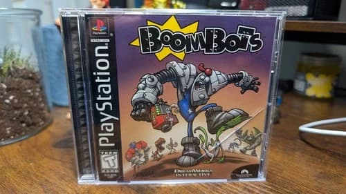 BOOMBOTS Sony PlayStation PS1 1999 COMPLETE VG Condition The Neverhood