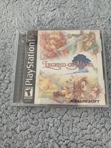 Legend of Mana PS1 (PlayStation 1, 2000) Black Label