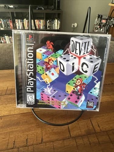 Devil Dice - Sony PlayStation 1, THQ 1998 COMPLETE