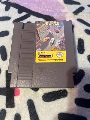MotorCity Patrol (Nintendo Entertainment System, 1992) Tested Works Authentic