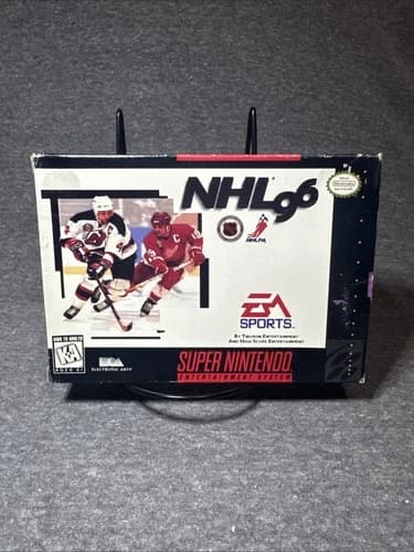 NHL 96 Super Nintendo Entertainment System SNES CIB 13