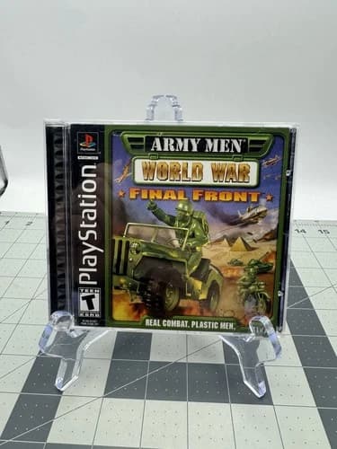Army Men: World War -- Final Front(Sony PlayStation 1, 2001) 3D0 PS1 Game