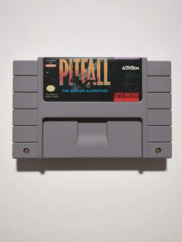 Pitfall: The Mayan Adventure (SNES, 1994), Tested and Working, Cart Only.
