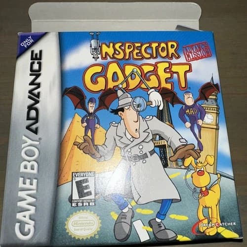 Inspector Gadget: Advance Mission GBA CIB/ No Inserts or Game Holder