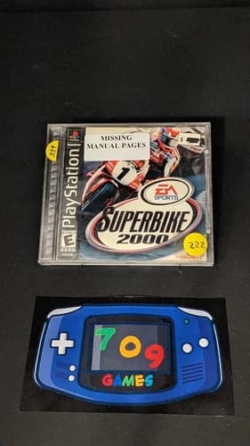 Superbike 2000 (Sony Playstation 1, 2000) PS1