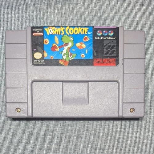 Yoshi's Cookie SNES