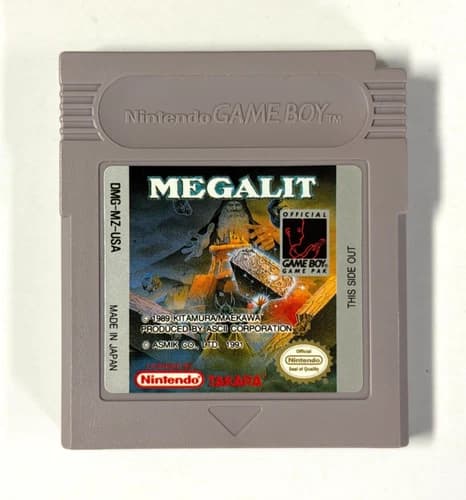 Megalit (Nintendo Game Boy, 1992) *Cartridge Only*