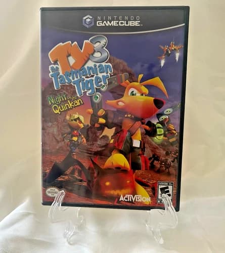 Ty the Tasmanian Tiger 3: Night of the Quinkan Nintendo GameCube 2005 Complete