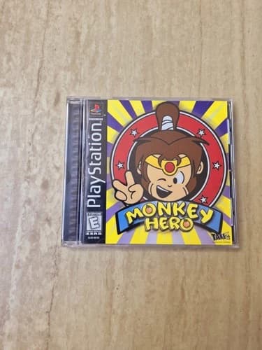 Monkey Hero PS1 PlayStation 1 Complete CIB