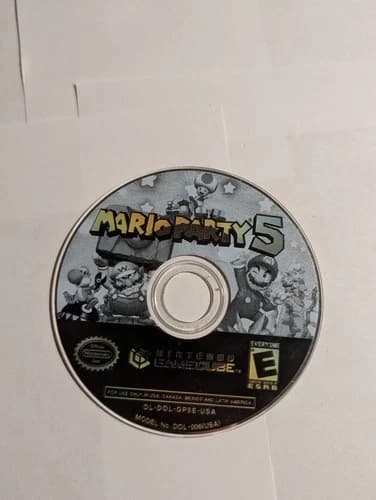 Mario Party 5 GameCube Loose See Pictures Tested Combine Shipping Nintendo
