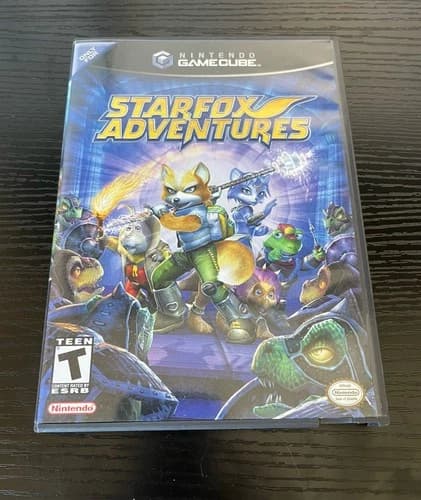 Starfox Adventures Nintendo GameCube, Cleaned, Tested, Working