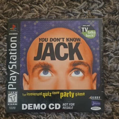 Berkeley Systems You Don't Know Jack PlayStation 1 NTSC-U/C Demo CD