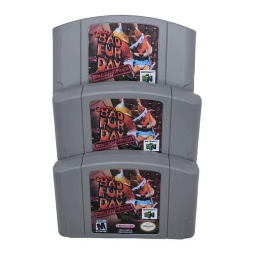Conker's Bad Fur Day Uncensored - Nintendo 64 (N64) Exclusive release