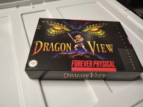 Dragon View (Limited Run) - Super Nintendo (SNES) Action RPG Mint Collectors 184