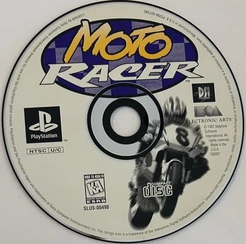 Moto Racer (Sony PlayStation 1, PS1) DISC ONLY | NO TRACKING | M485