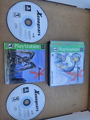Xenogears Greatest Hits Sony PlayStation 1, 1998 Complete CIB PS1