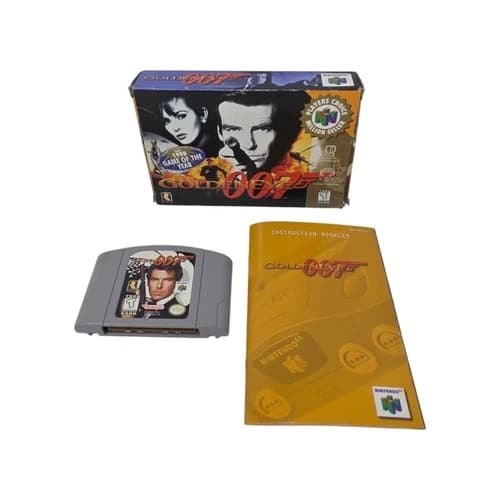 GoldenEye 007 Nintendo 64 N64 Authentic CIB Complete in box