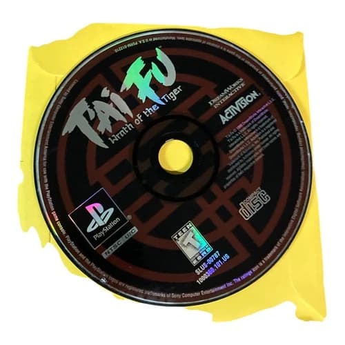Sony PlayStation 1 PS1 Disc Only Tested Tai Fu Wrath of the Tiger