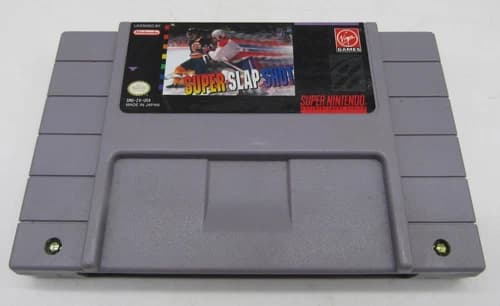 Super Slap Shot (Super Nintendo SNES, 1993) Cartridge Only/Authentic/Tested 🔥