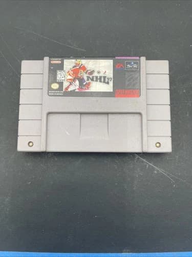 NHL 97 - SNES Game EA Sports Hockey Exhibition Retro Classic Works Fast Shipping